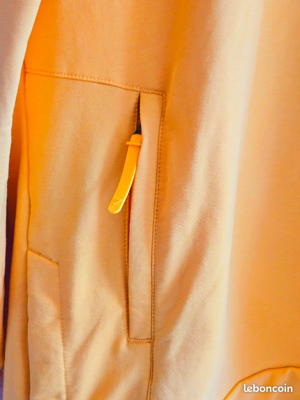 Pull à Capuche Gymshark Orange - Taille L, Homme, Coton