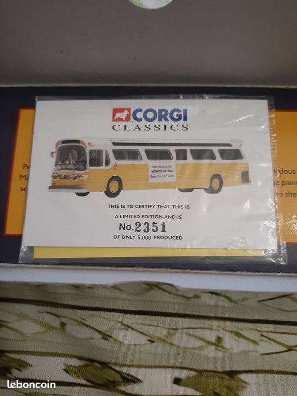 Bus miniature Corgi Old H0lborn - Collection