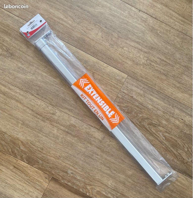 Tube de penderie extensible 60-100cm Neuf (image 1)