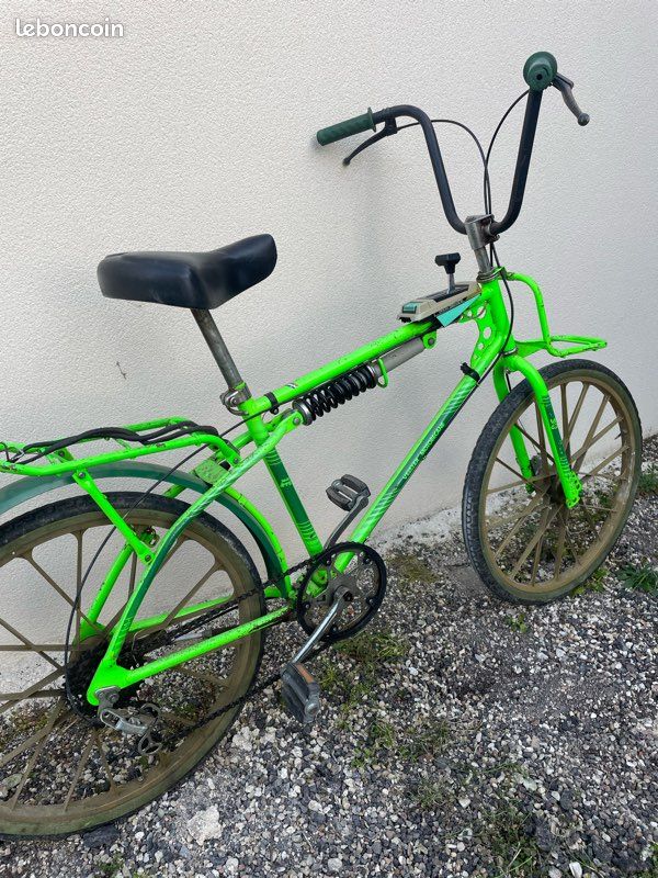 Vélo Vintage Velo Vert Motobecane Motobécane Vélo On Sale