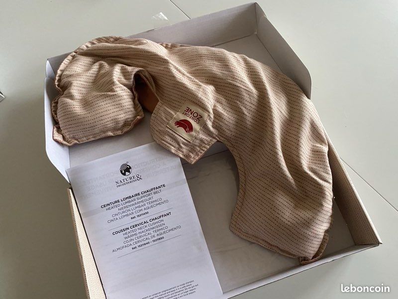 Coussin chauffant cervical aux graines de lin Accessoires