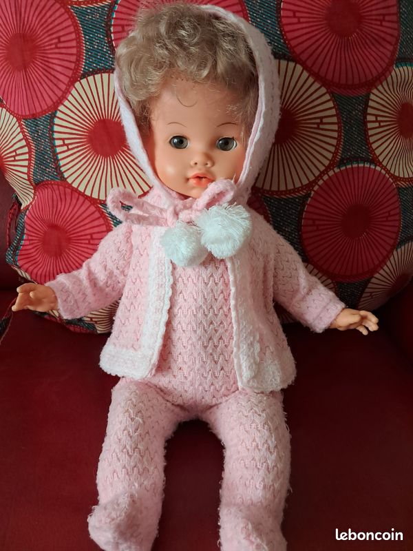 Rare Poupée Bella SCHILDKROT 44 Cm - Corps Articulé Années 70 - France