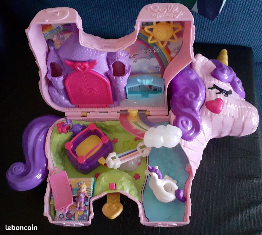 Lot de Polly Pockets: flamant, lama etc (image 9)