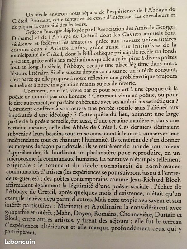 ABBAYE DE CRETEIL 23 L'UTOPIE et le MONDE 2004 - T (image 7)