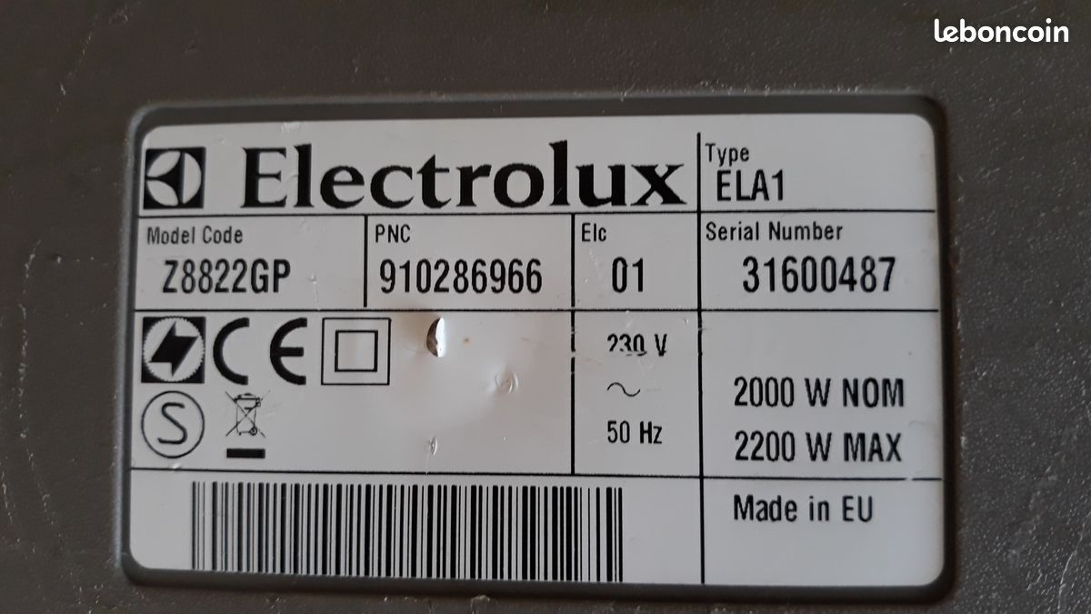 RACCORD DE FLEXIBLE EXTERIEUR Aspirateur ELECTROLUX ULTRAONE Z8822GP (image 4)