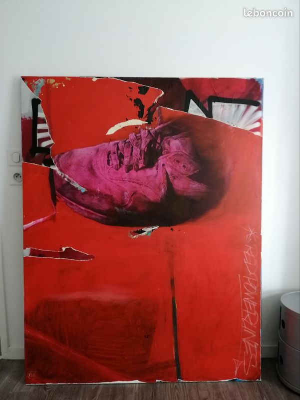 ISHAMONE tableau peinture street art (image 1)