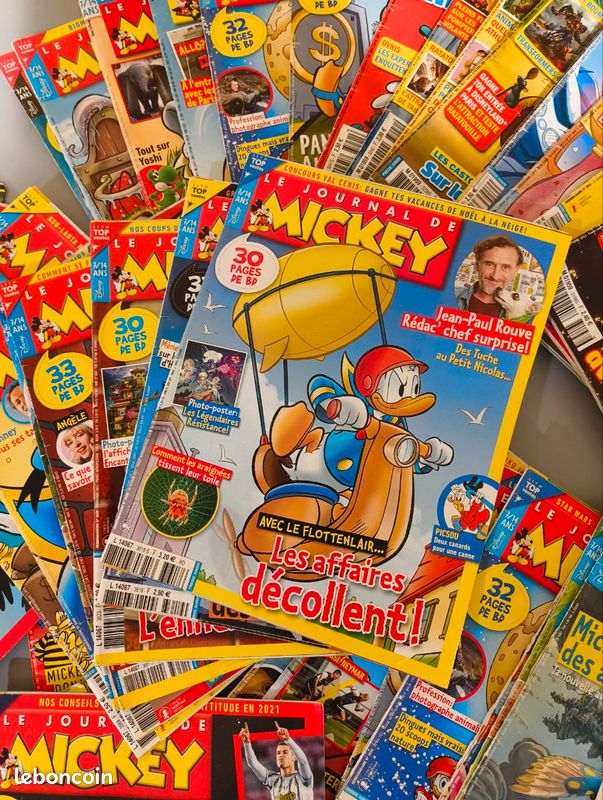 Lot de 102 "Journal de Mickey" (image 6)