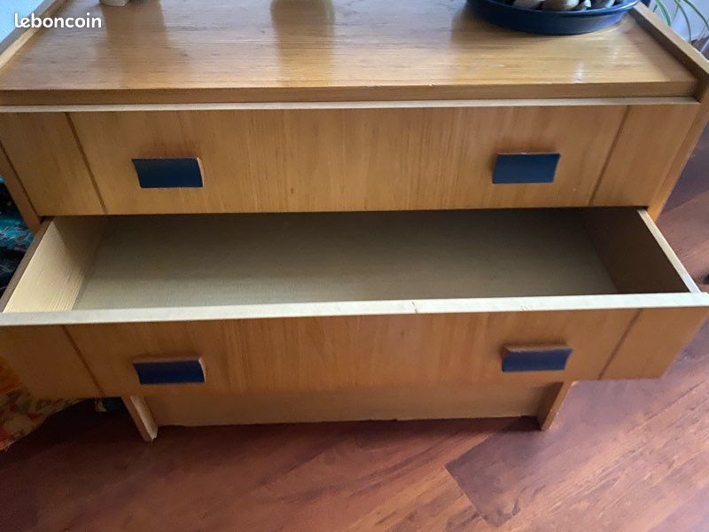Commode vintage 4 tiroirs (image 5)