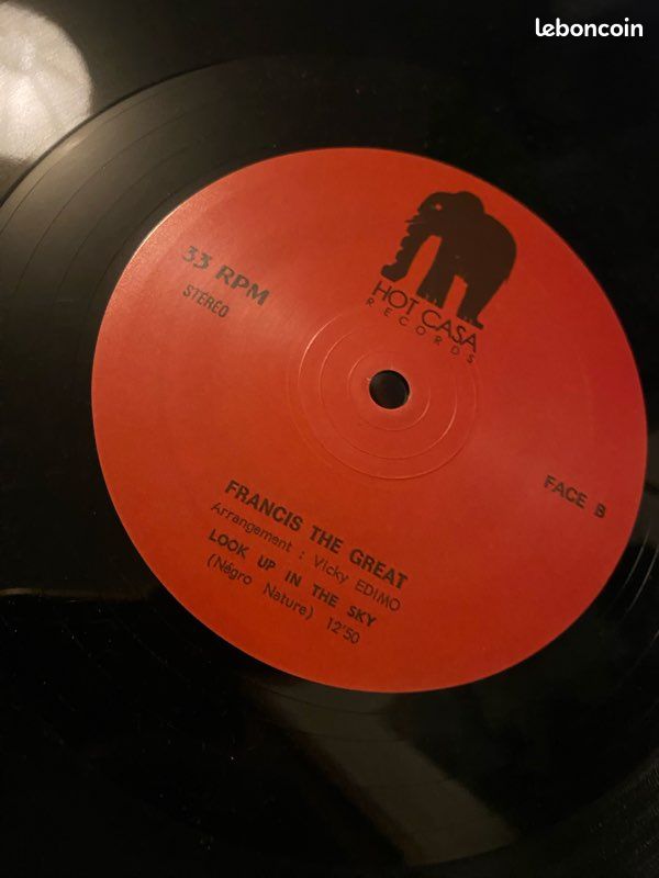 Vinyle afro Francis the Great - Ravissante baby (image 3)