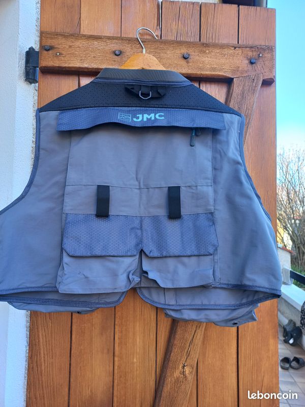 Gilet De Pêche à La Mouche - Taille XL à XXL, Occasion En Parfait état
