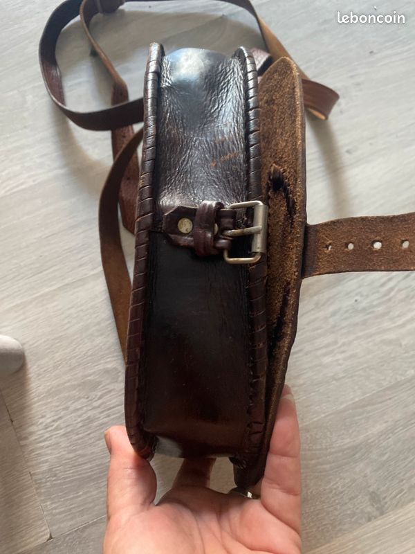 Besace vintage cuit xxl (Juliette) (image 4)