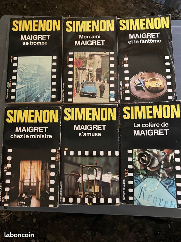 6 livres de Georges Simenon (image 1)