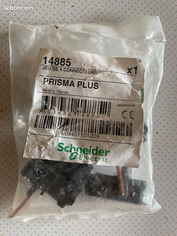 Jeu de 4 connecteurs Schneider (image 2)