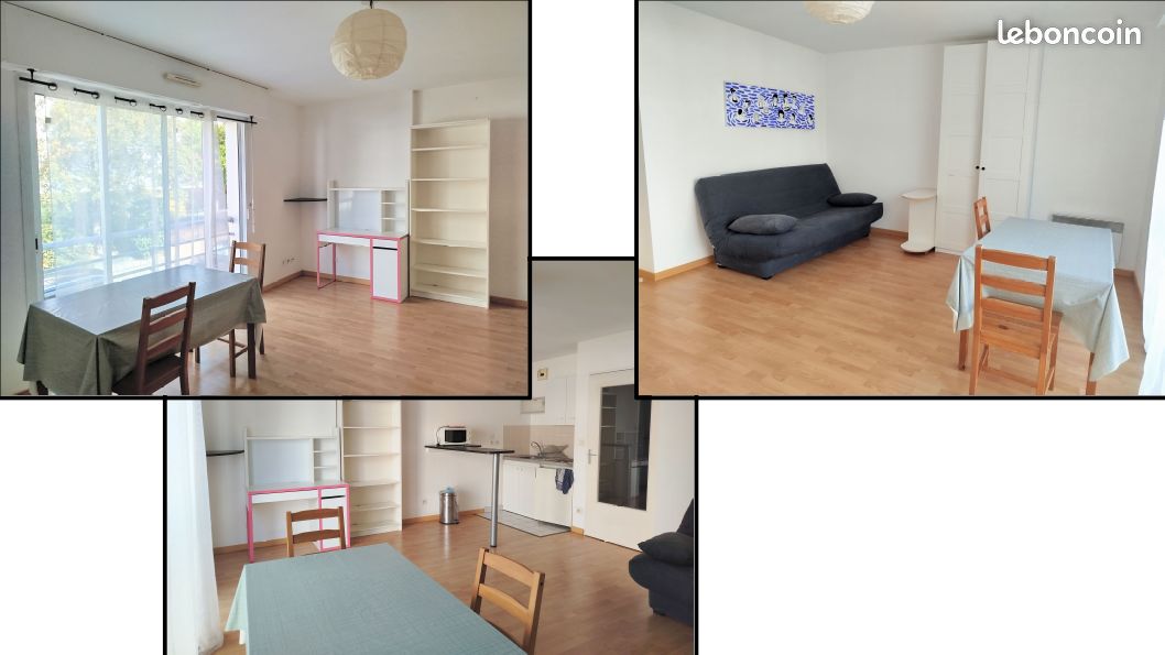 Appartement 1 pièce 30 m² · à Nantes · 30 m² · 590 €/mois
