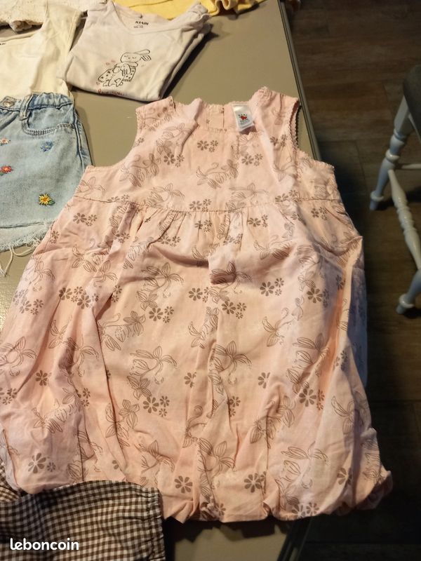 Vêtements été filles 24 mois. C (image 2)