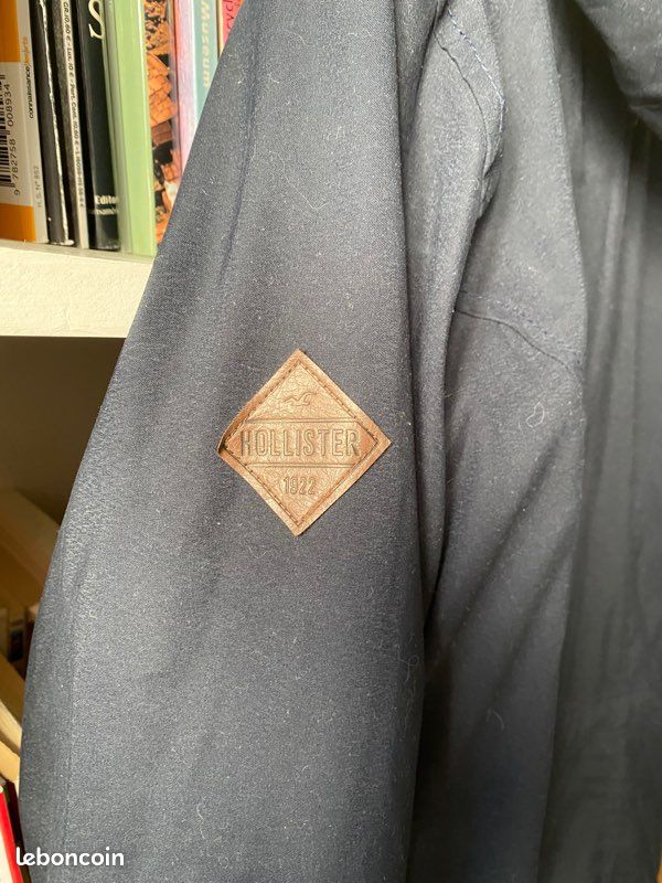 Parka Hollister TXL marine (image 4)