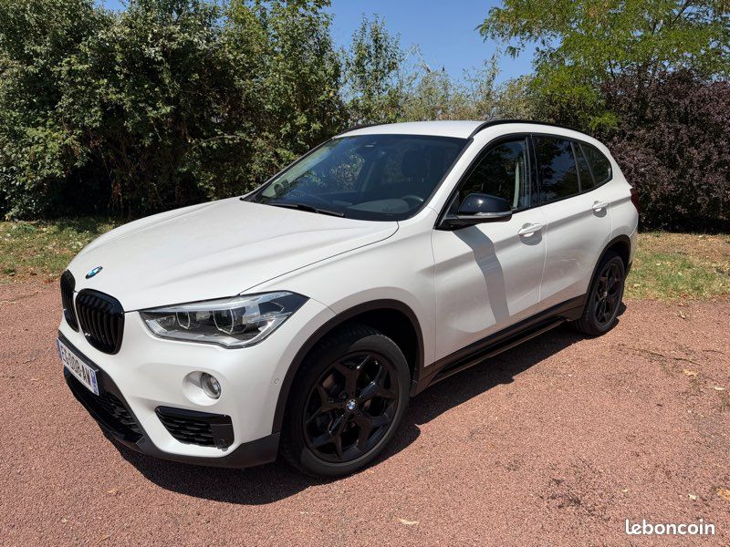 BMW X1 sDrive18dA 150 ch BVA X-Line – Historique BMW complet – Blanc Nacré – Excellent état (image 1)