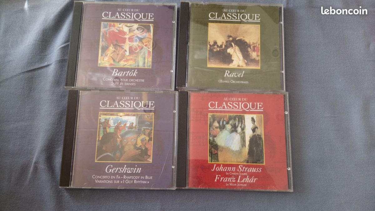 Lot de 46 CD de musique classique - Les plus grands compositeurs et leurs chefs-d'oeuvre - EN PARFAIT ETAT (image 9)