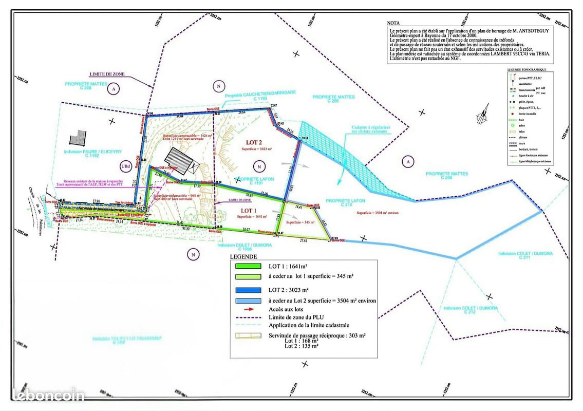 Terrain 8612 m² · à Urt · 8 612 m² · 469 000 €