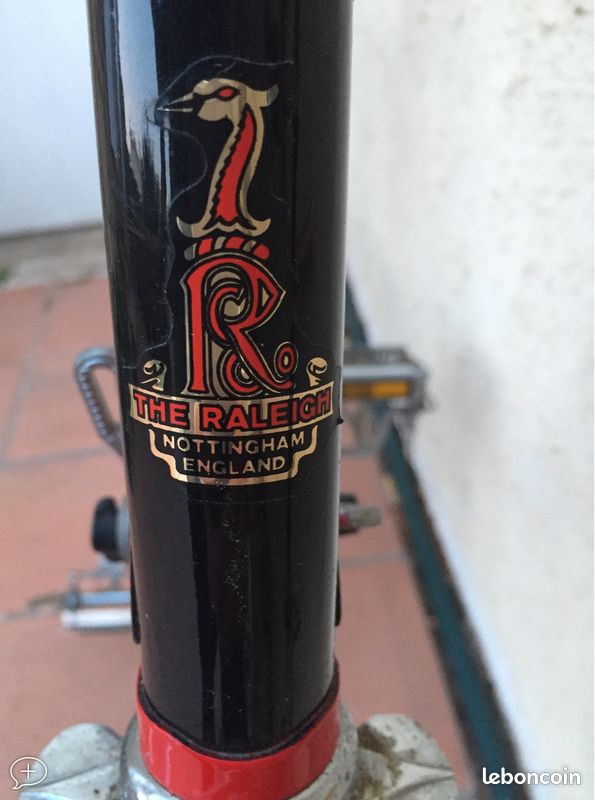 Vélo de course ancien Ti-Raleigh Taille 56cm (image 2)