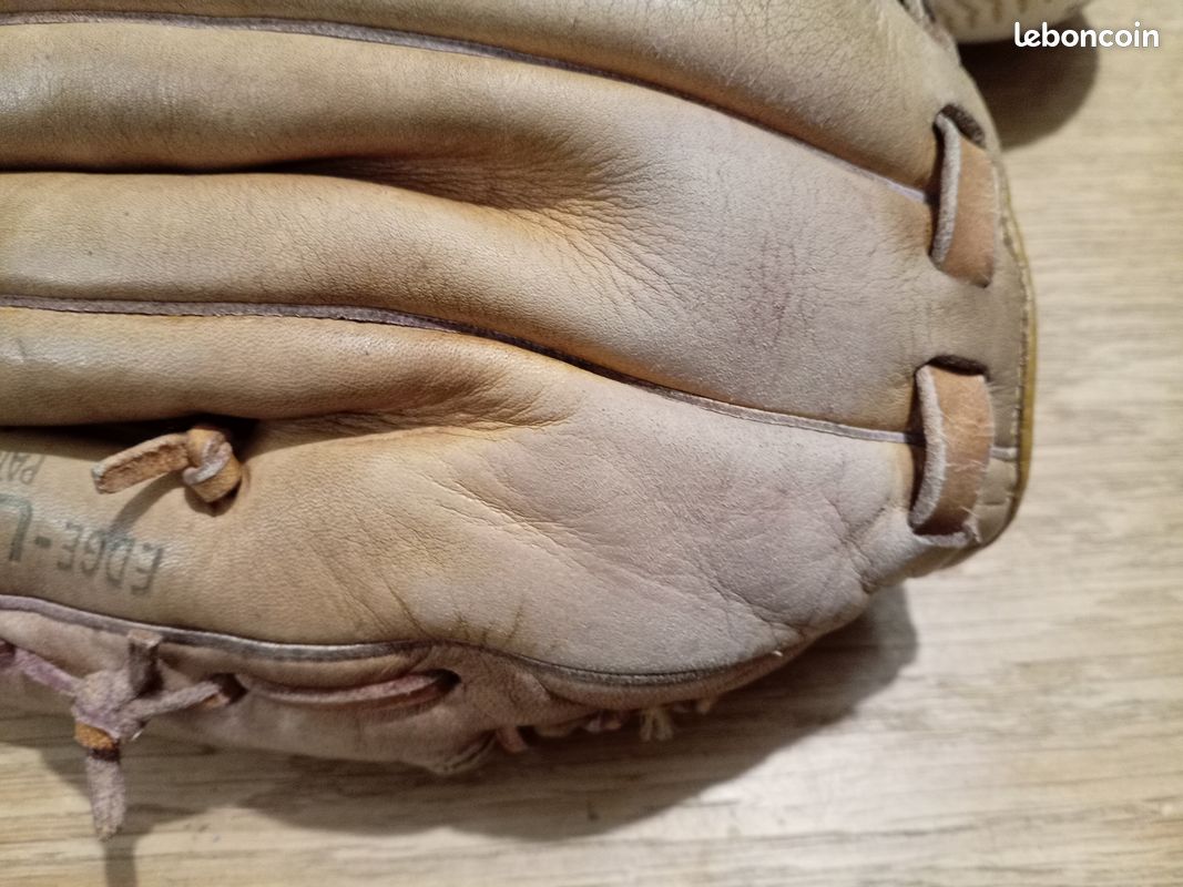 Gant De Baseball Vintage Rawlings Playmaker – Années 1940 – Trois Doigts – Cuir
