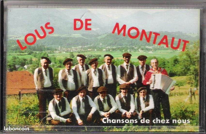 Cassette K7 audio Lous de Montaut 'Chansons de chez nous' (image 1)