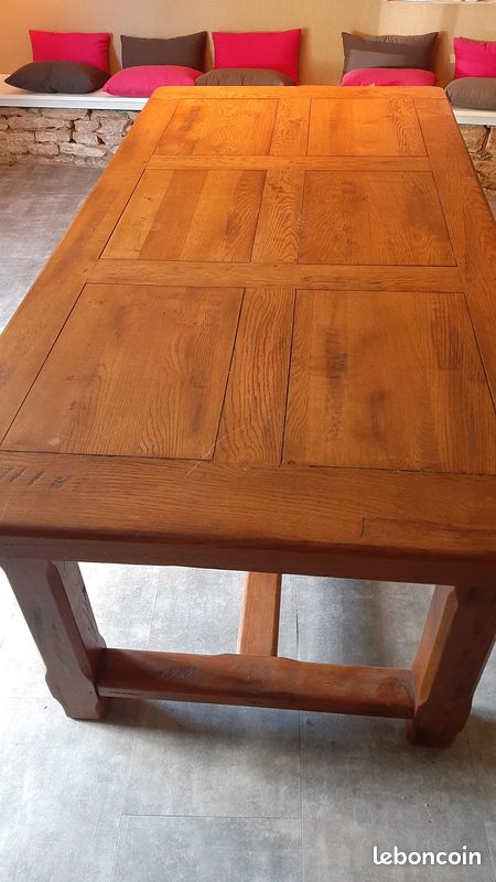 Vente table salle a manger chene (image 2)