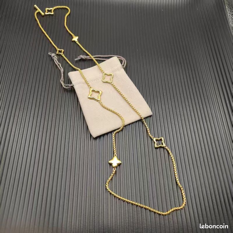 Collier David Yurman Boîte, Motifs Quatre Feuilles (image 2)