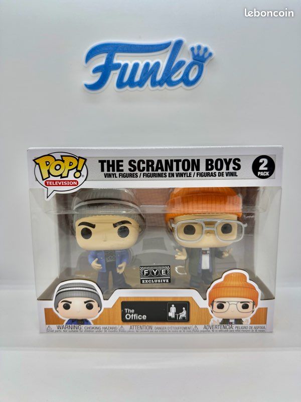 Funko Pop The Office The Scranton Boys Pack FYE 🇺🇸 Collection
