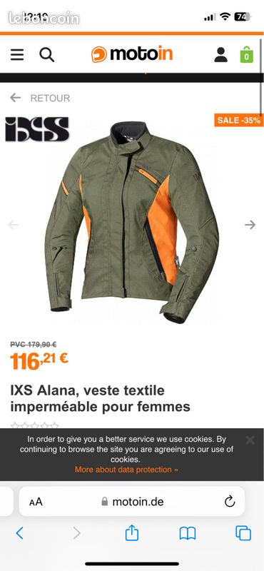 Blouson et chaussures moto (image 4)