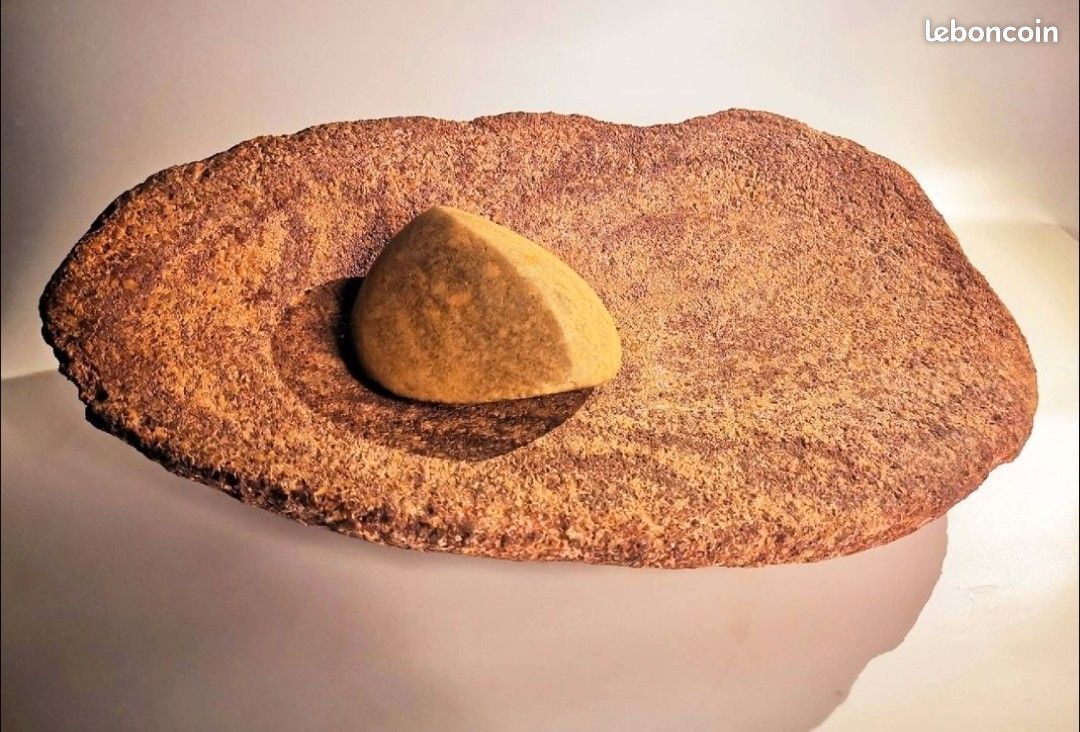 Meule dormante et broyeur neolithique ténéré sahara (image 2)