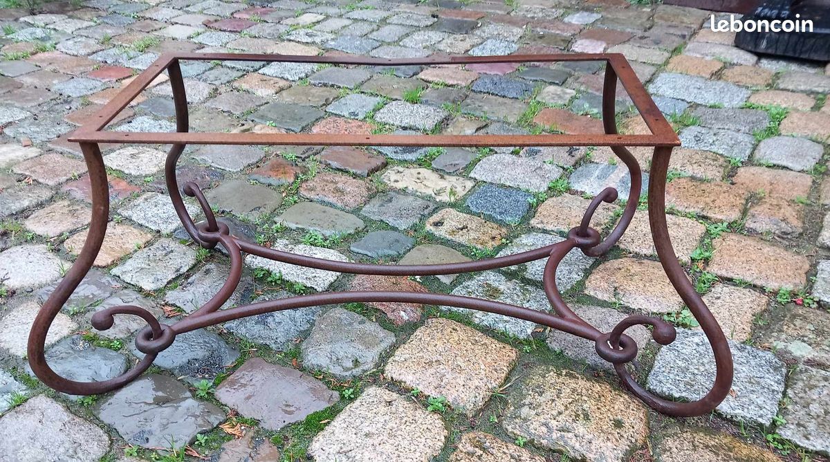 Lot de 12 tables basses fer forgé (image 4)