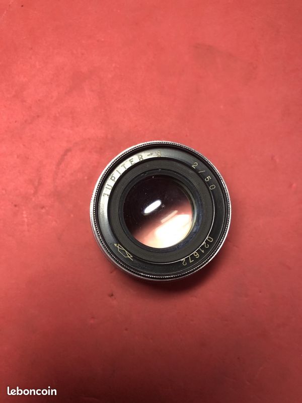 M39 LTM / Jupiter-8 50mm f2 / KMZ 1952 Chrome Early Export- Nº Bas / Testé sur MFT -État Correct-Voir Photos (image 2)