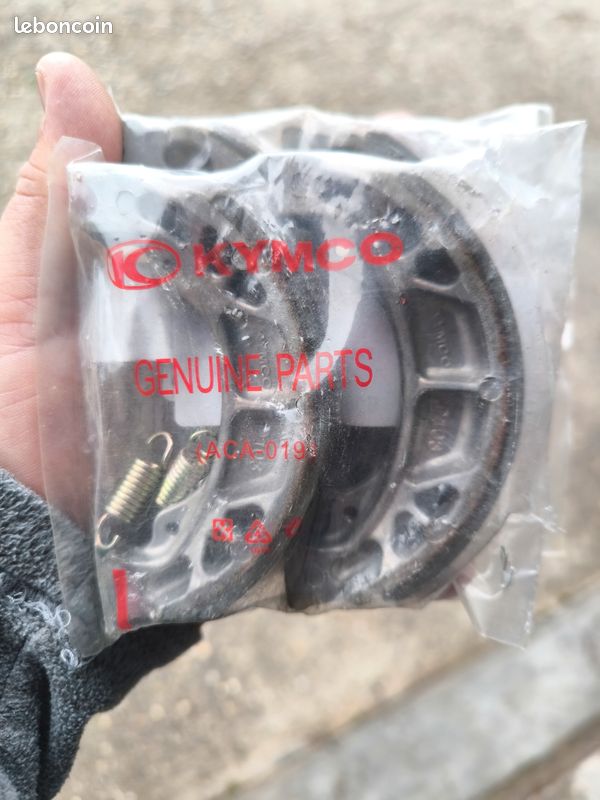 Mâchoires De Frein Kyoto Organiques 109x25 Mm – Paire Neuf Pour Kymco MXer 150 2003-2007 Avant
