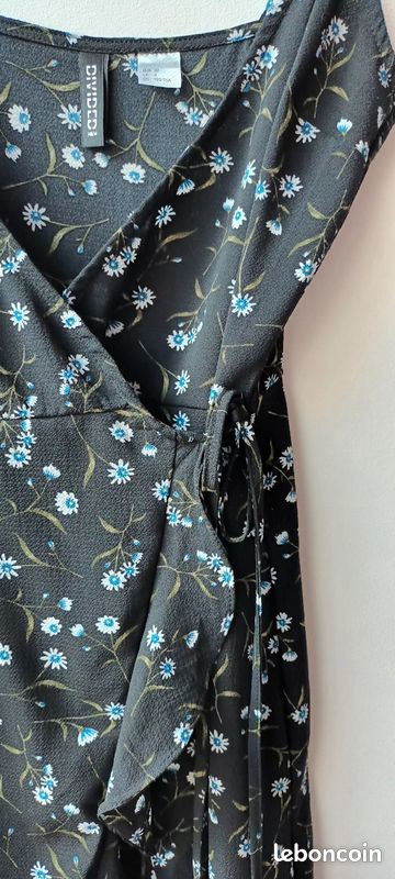 Robe portefeuille à bretelles H&M T32 (image 3)