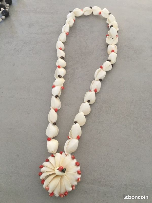 Collier Pendentif Coquillage Bohème – Anne Sylvie