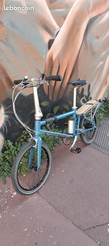 Vélo pliant hybride électrique Ahooga (image 2)