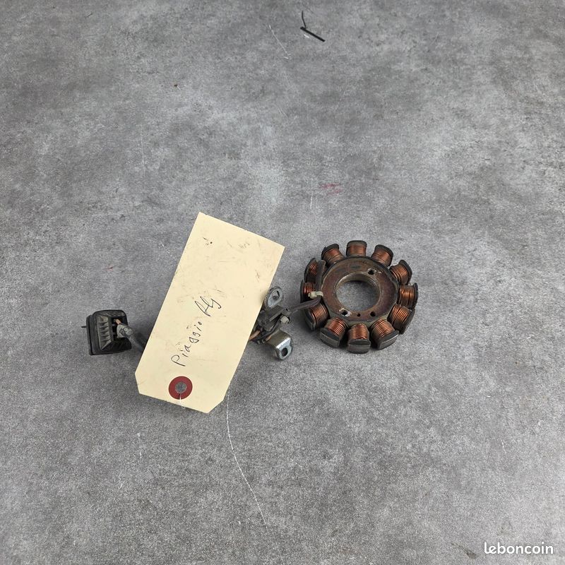 Stator Allumage Origine Piaggio Fly 125 4T Moteur Leader 2005-2017 (image 1)