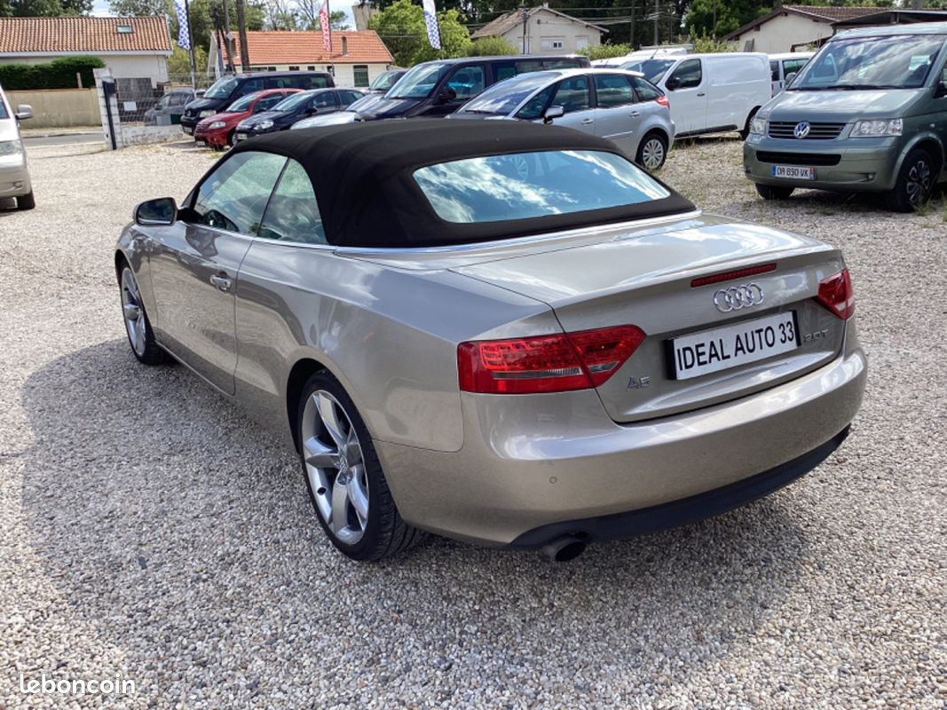 Audi A5 CABRIOLET 2.0 TFSI 180 ch BOITE AUTO (image 11)