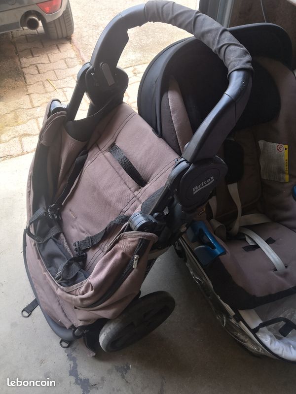 Ensemble poussette cosy nacelle souple Britax (image 5)