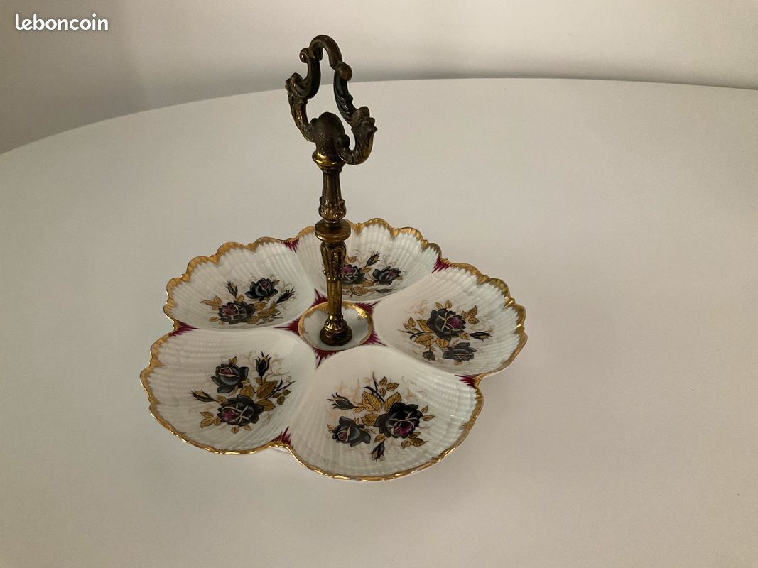Plat à apéritif porcelaine de Limoges (image 2)