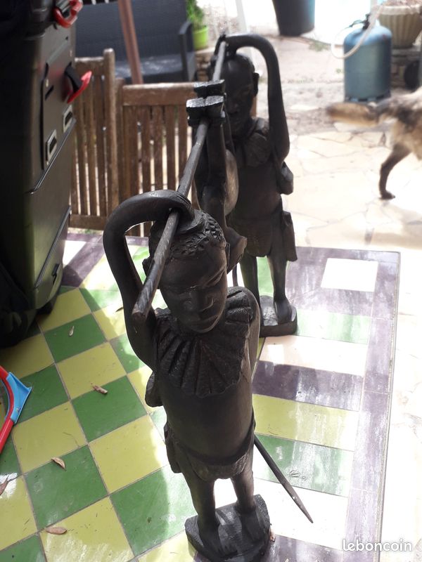 Statue en bois africaine (image 5)