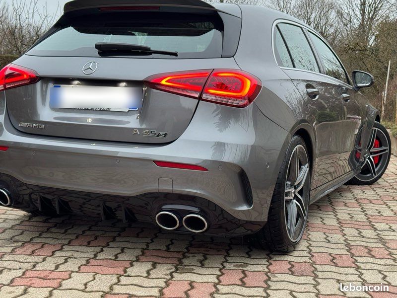 Mercedes a45 s amg 4matic+ – 421 ch – gris montagne magno (image 2)