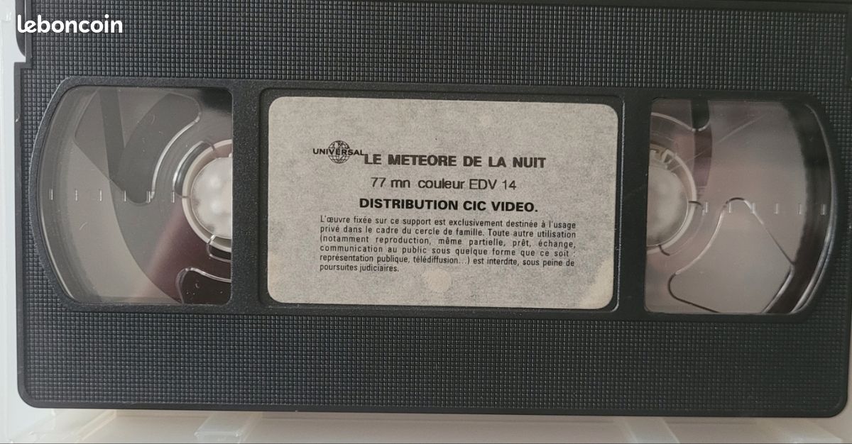 VHS Le Meteore De La Nuit (image 3)