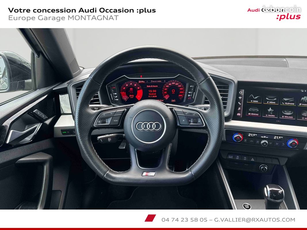 AUDI A1 Sportback 30 TFSI 110 ch S tronic 7 S Line (image 10)