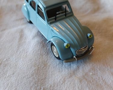 1:18 Citroën 2CV AZAM 1966 Cyclades Blue 200 Pcs Norev 181431