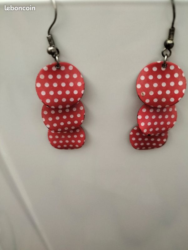 Boucles d'oreilles pendentif (image 2)