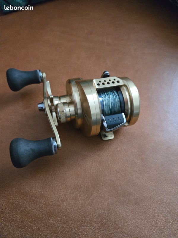 Moulinet Shimano OCEA CONQUEST 300HG - Lancer D'appâts Droit, 7kg De Drag, Pour Pêche Mer