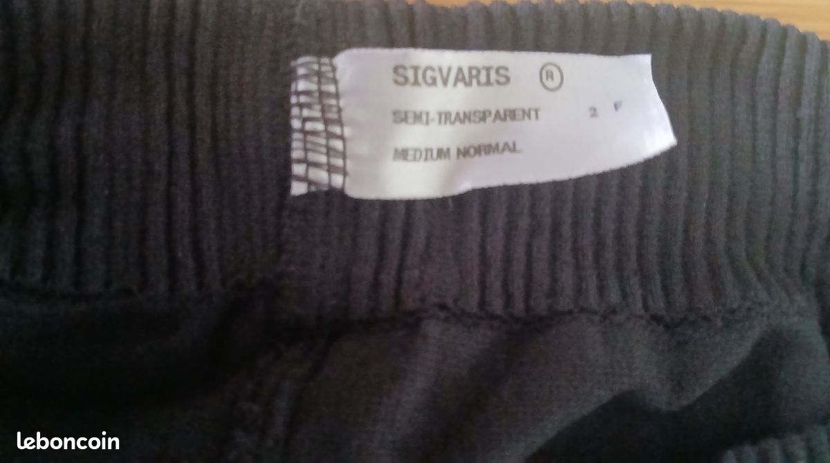 Collant épais leggings noir (image 2)
