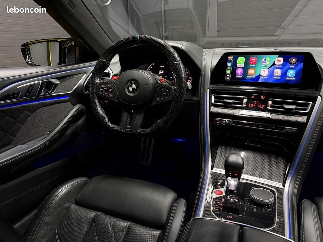 BMW M8 Compétition V8 4.4 625 cv Coupé xDrive - PACK CARBONE / LASER / CERAMIQUES / HARMAN KARDON / HUD (image 20)